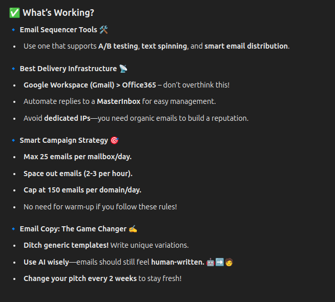 Cold Emailing in 2025: What’s Working & What’s Not?