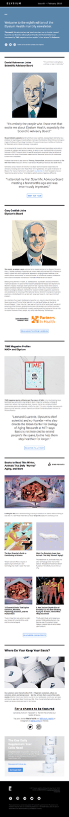 Daniel Kahneman And Gary Gottlieb Join Elysium
