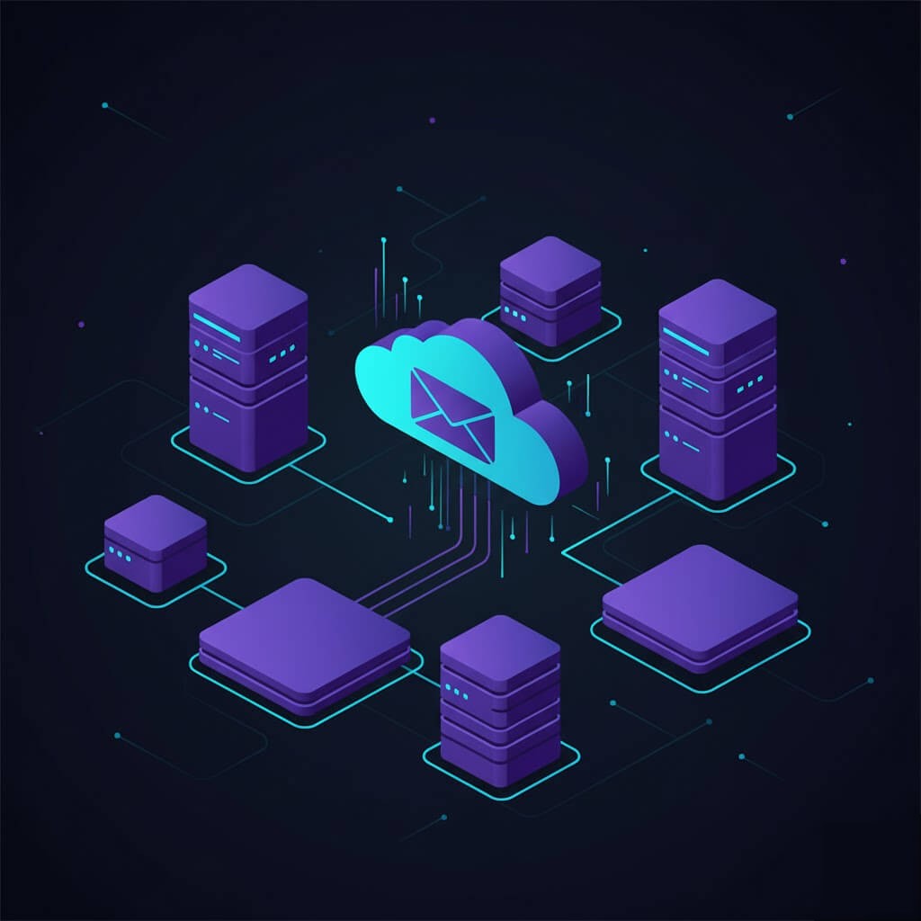 Custom large-scale email infrastructure and SMTP platform setup