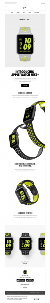 Introducing Apple Watch Nike