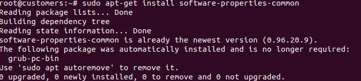 sudo apt-get install software-properties-common