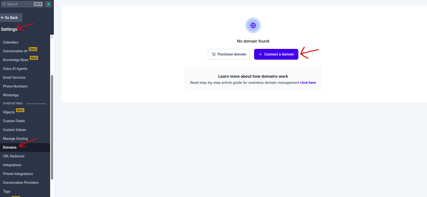 Learn how to set up your email sending domain on GoHighLevel