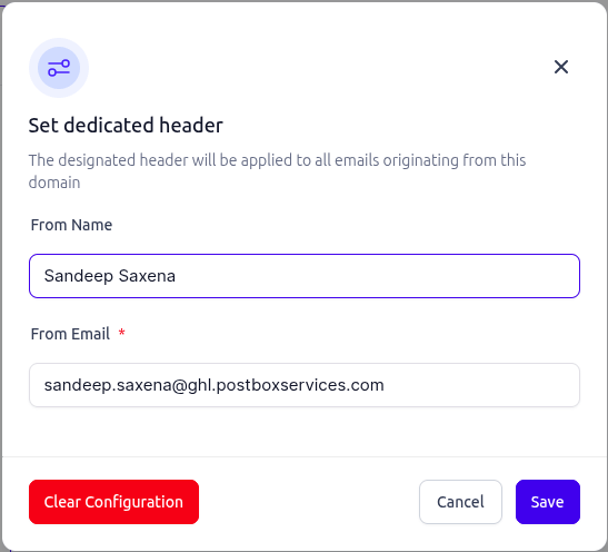 Set email headers for your GHL emails