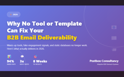 Why no tools or templates can fix your B2B email deliverability in 2026